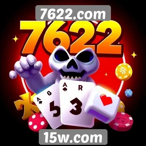 Variedade de jogos disponíveis em 7622.com